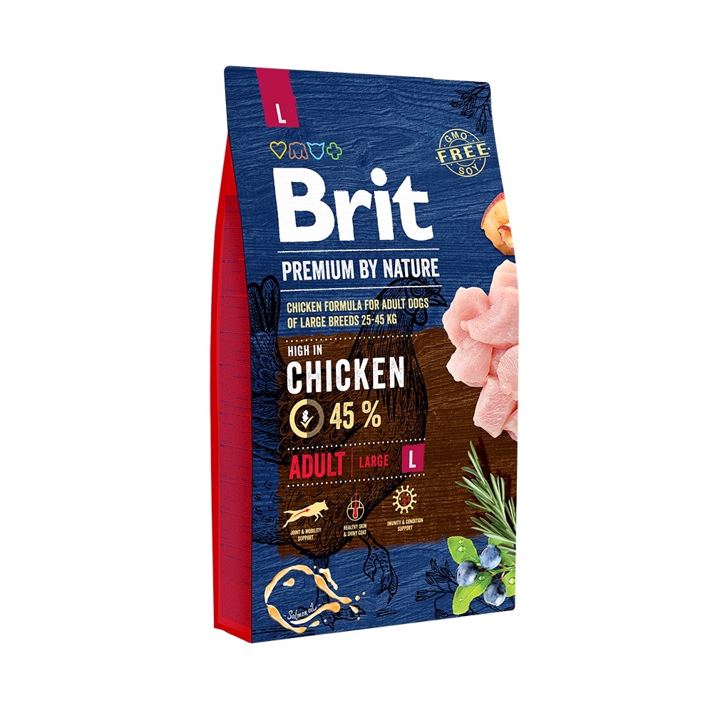 Brit Premium by Nature Light kutyatáp (L) 15kg
